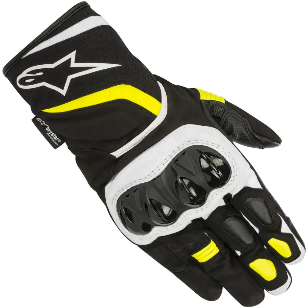 Guantes Alpinestars T-SP W Drystar® Black/Yellow Fluo