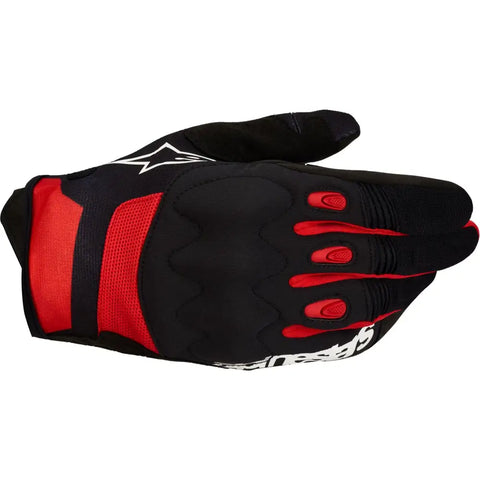 Guantes Alpinestars Techdura Black/Neon-Red