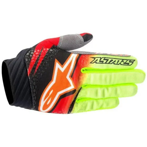 Guantes Alpinestars Techstar Venom Red/Yellow Fluo/Black