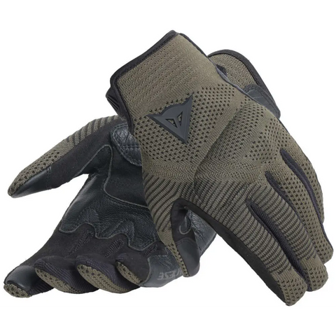 Guantes Cortos Dainese Argon Knit Dark Green