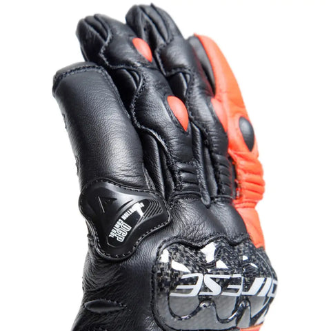 Guantes Cortos Dainese Carbon 4 Racing Black/Fluo-Red
