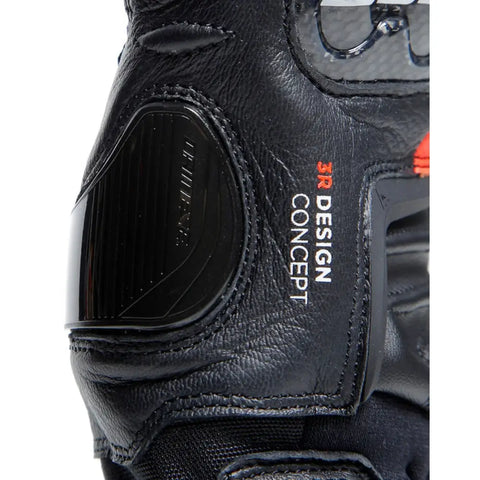 Guantes Cortos Dainese Carbon 4 Racing Black/Fluo-Red