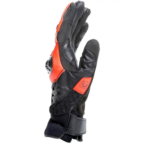 Guantes Cortos Dainese Carbon 4 Racing Black/Fluo-Red