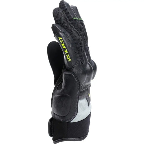 Guantes Cortos Dainese Ermex Black/Green (Talla S)