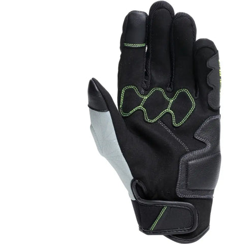 Guantes Cortos Dainese Ermex Black/Green (Talla S)