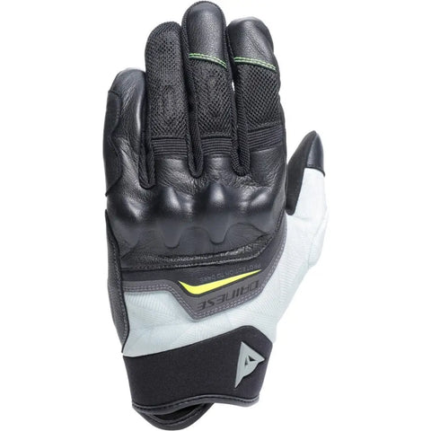 Guantes Cortos Dainese Ermex Black/Green (Talla S)