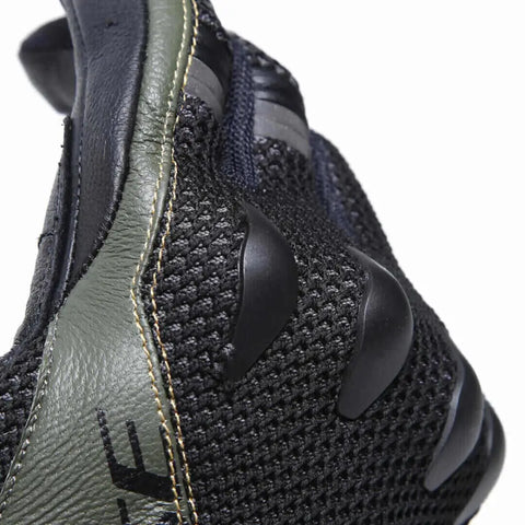 Guantes Cortos Dainese Karakum Ergo-Tek Black/Dark Green