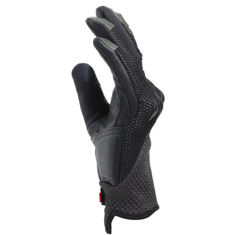 Guantes Cortos Dainese Karakum Ergo-Tek Black/Dark Green
