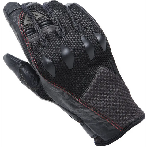 Guantes Cortos Dainese Karakum Ergo-Tek Black/Black