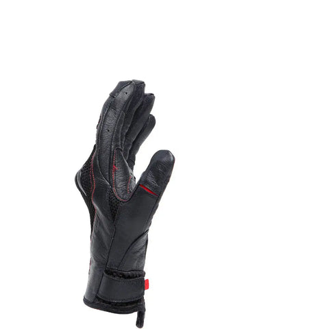 Guantes Cortos Dainese Karakum Ergo-Tek Magic Connection Black/Black
