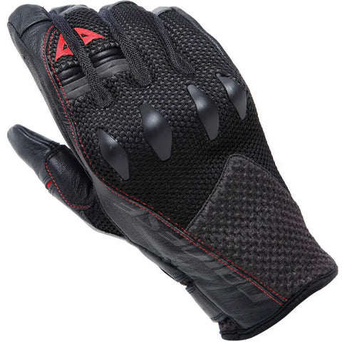 Guantes Cortos Dainese Karakum Ergo-Tek Magic Connection Black/Black