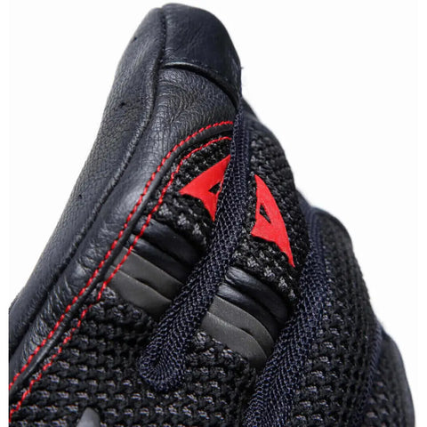 Guantes Cortos Dainese Karakum Ergo-Tek Magic Connection Black/Black