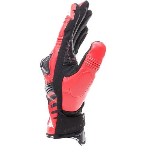 Guantes Cortos Dainese Reacto Carbon Black/Red Lava