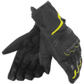 Guantes Cortos Dainese Tempest D-Dry Black/Yellow-Fluo