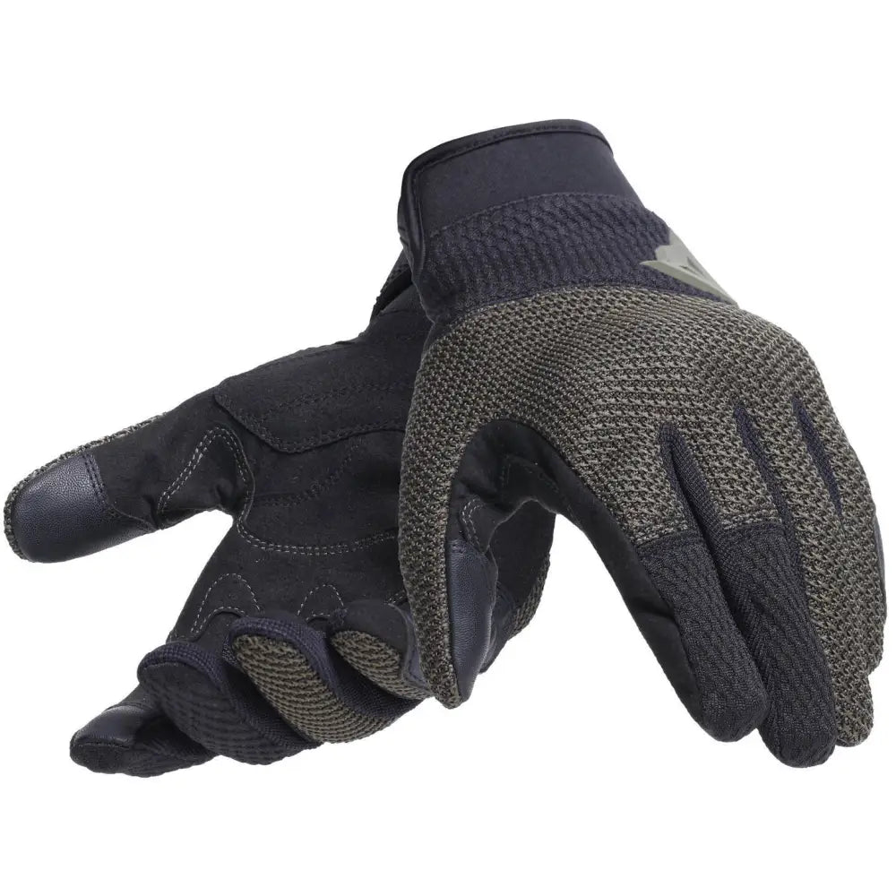 Guantes Cortos Dainese Torino Black/Dark Green