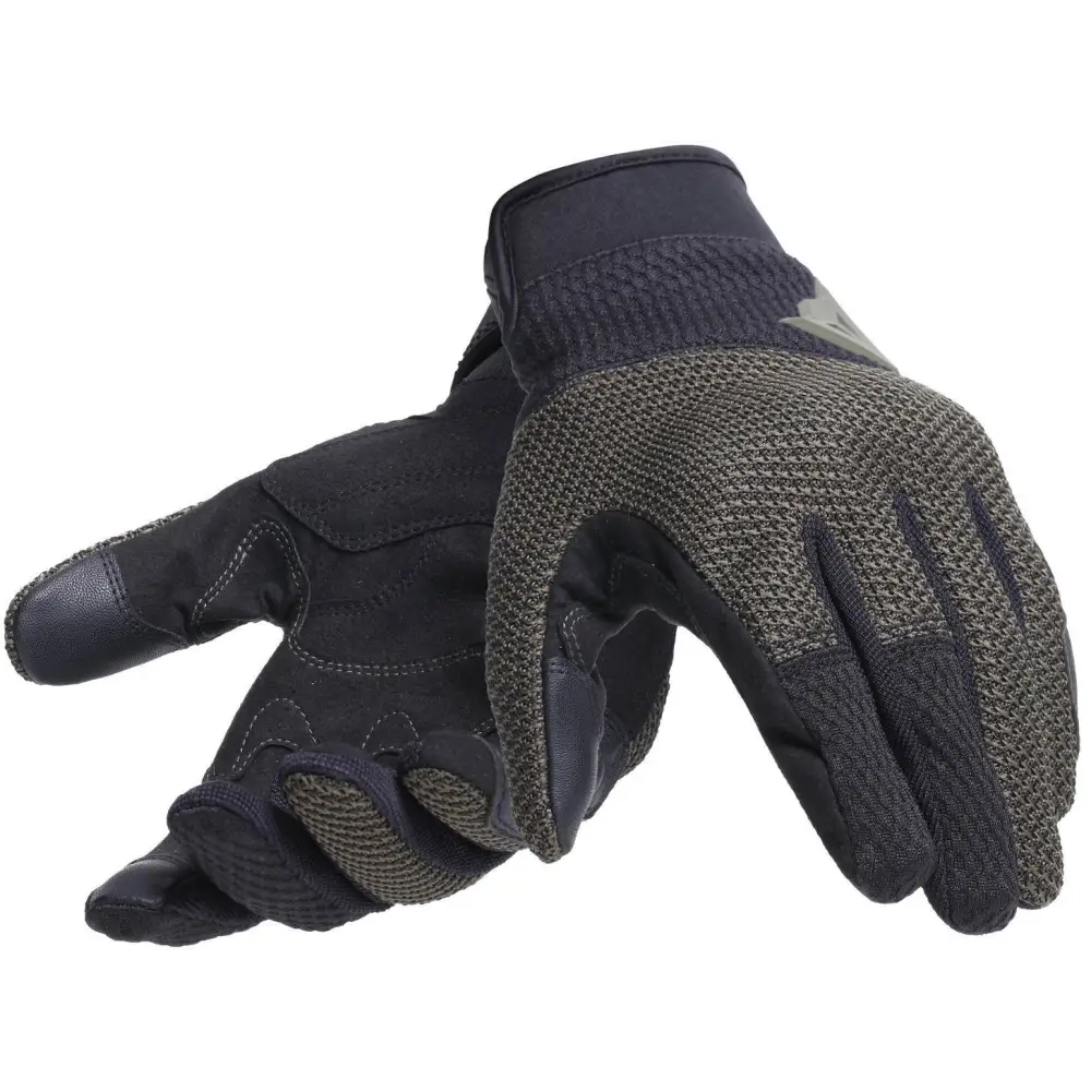 Guantes Cortos Dainese Torino Black/Dark Green