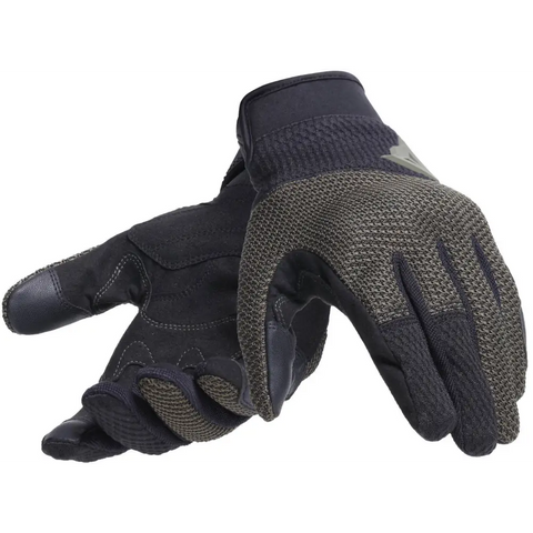 Guantes Cortos Dainese Torino Black/Dark Green