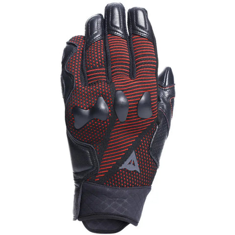 Guantes Cortos Dainese Unruly Ergo-Tek Black/Neon-Red