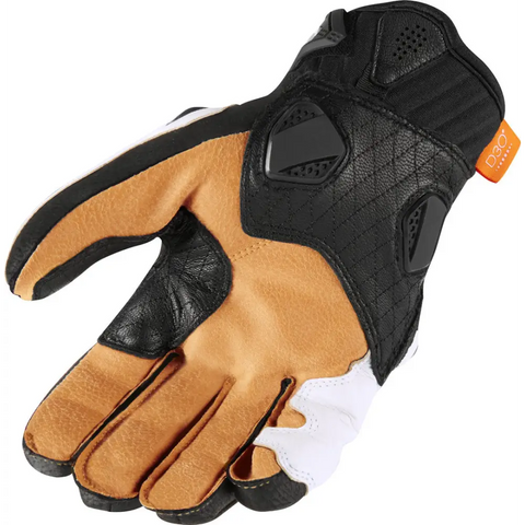 Guantes Cortos Icon Hypersport White