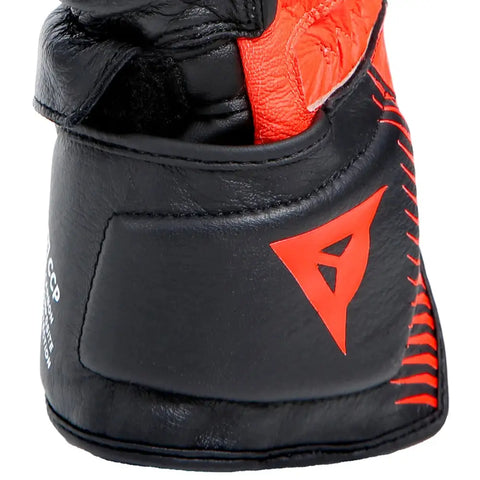 Guantes Dainese Carbon 4 Long Black/Fluo Red/White