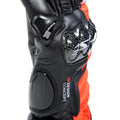 Guantes Dainese Carbon 4 Long Black/Fluo Red/White