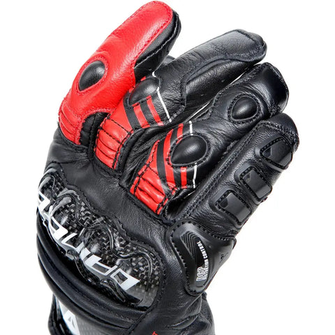 Guantes Dainese Druid 4 Black/Lava Red/White
