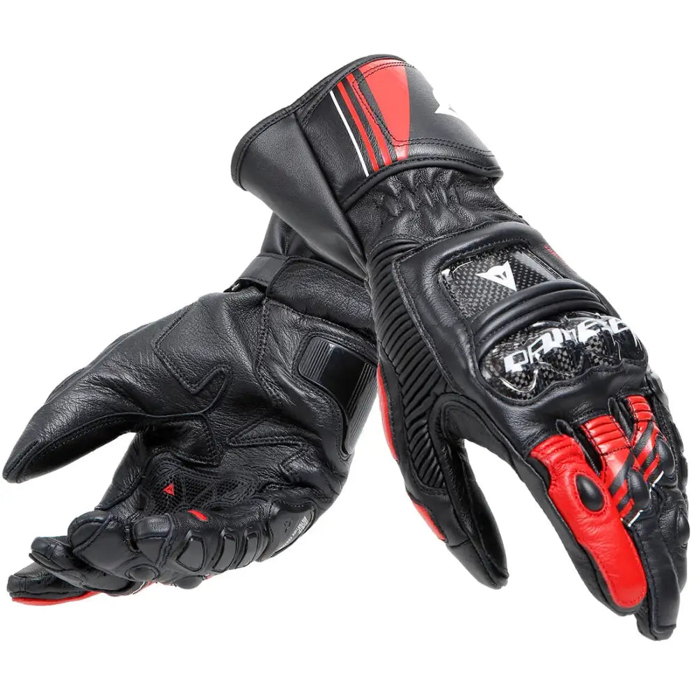 Guantes Dainese Druid 4 Black/Lava Red/White