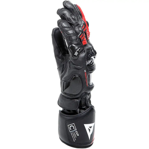 Guantes Dainese Druid 4 Black/Lava Red/White
