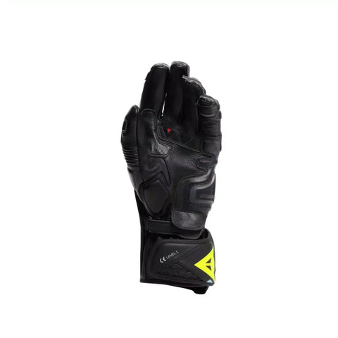 Guantes Dainese Fiero Metal Black/Water/Yellow Fluo
