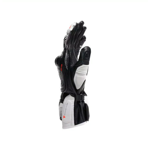 Guantes Dainese Fiero Metal Black/White/Red Fluo