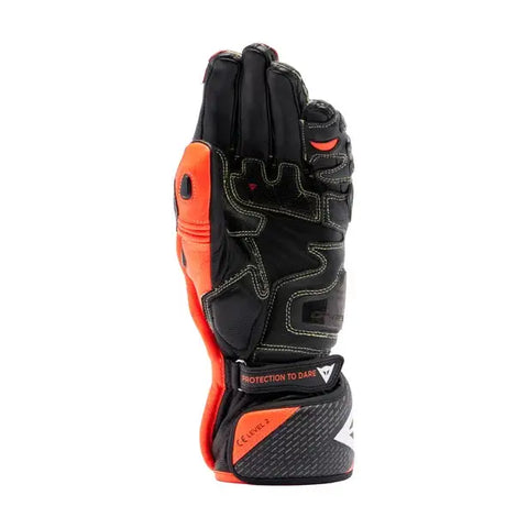 Guantes Dainese Full Metal 7 Black/Red-Fluo