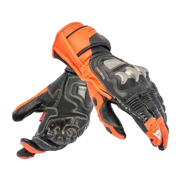 Guantes Dainese Full Metal 7 Black/Red-Fluo