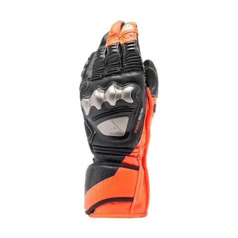 Guantes Dainese Full Metal 7 Black/Red-Fluo