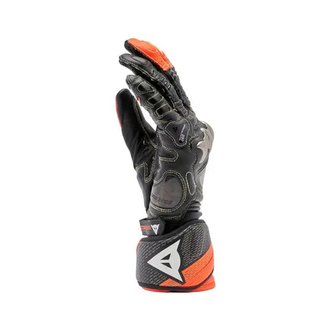 Guantes Dainese Full Metal 7 Black/Red-Fluo