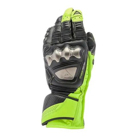 Guantes Dainese Full Metal 7 Black/Yellow-Fluo