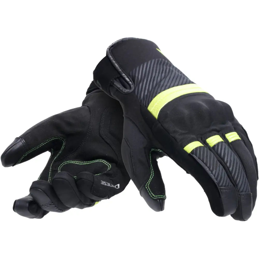 Guantes Dainese Fulmine D-Dry Black/Yellow