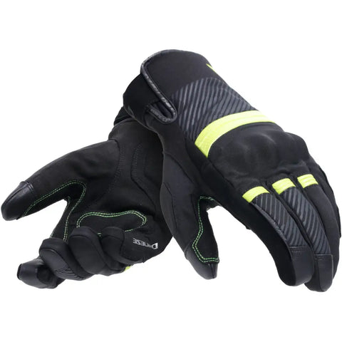 Guantes Dainese Fulmine D-Dry Black/Yellow
