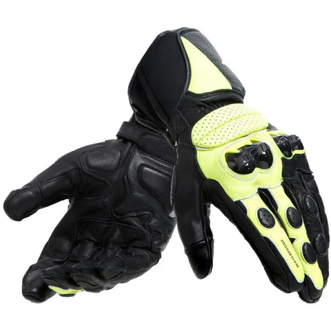 Guantes Dainese Impeto Unisex D-Dry Black/Fluo Yellow