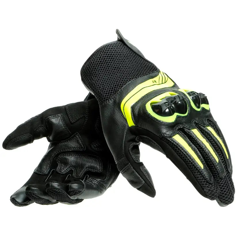 Guantes Dainese MIG 3 Unisex Black/Fluo Yellow