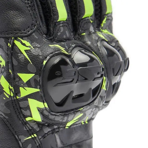 Guantes Dainese MIG 3 Unisex Black/Anthracite/Yellow-Fluo
