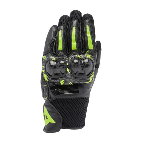 Guantes Dainese MIG 3 Unisex Black/Anthracite/Yellow-Fluo