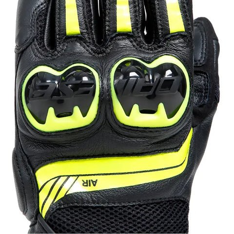 Guantes Dainese MIG 3 Unisex Black/Fluo Yellow