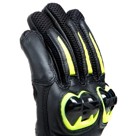 Guantes Dainese MIG 3 Unisex Black/Fluo Yellow