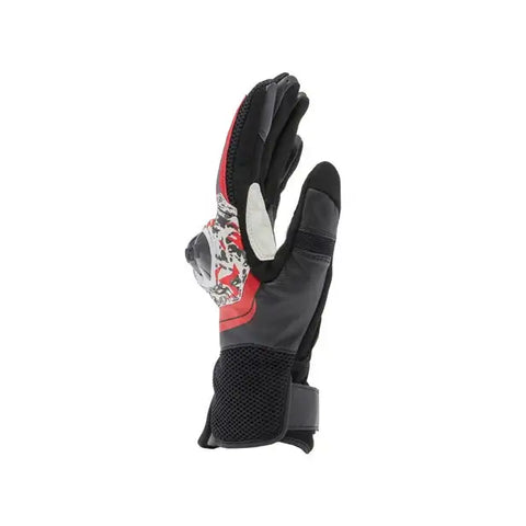 Guantes Dainese MIG 3 Unisex Black/Red-Spray/White