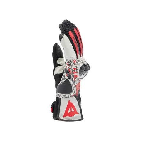 Guantes Dainese MIG 3 Unisex Black/Red-Spray/White