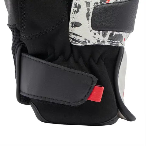 Guantes Dainese MIG 3 Unisex Black/Red-Spray/White
