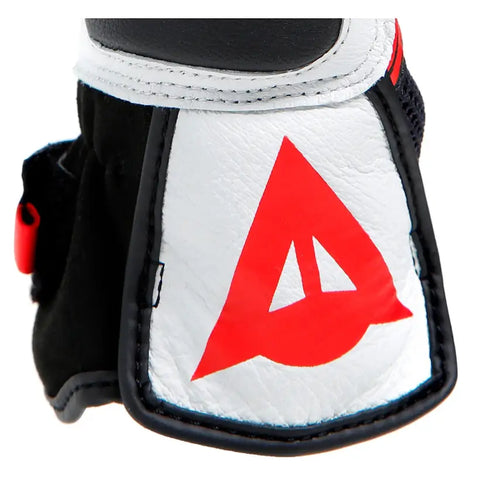 Guantes Dainese MIG 3 Unisex Black/White/Lava-Red