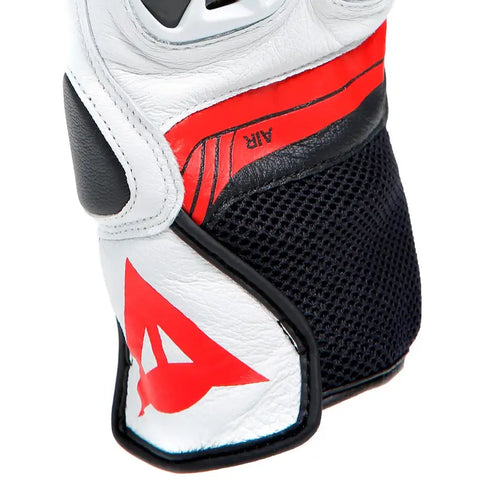 Guantes Dainese MIG 3 Unisex Black/White/Lava-Red