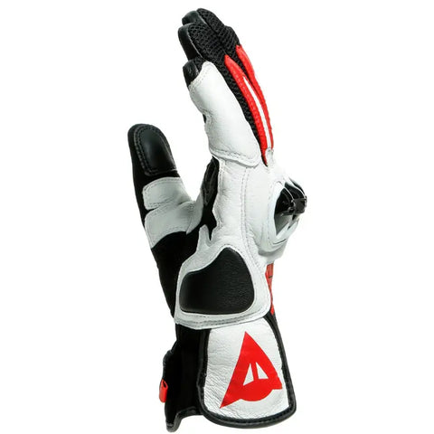 Guantes Dainese MIG 3 Unisex Black/White/Lava-Red