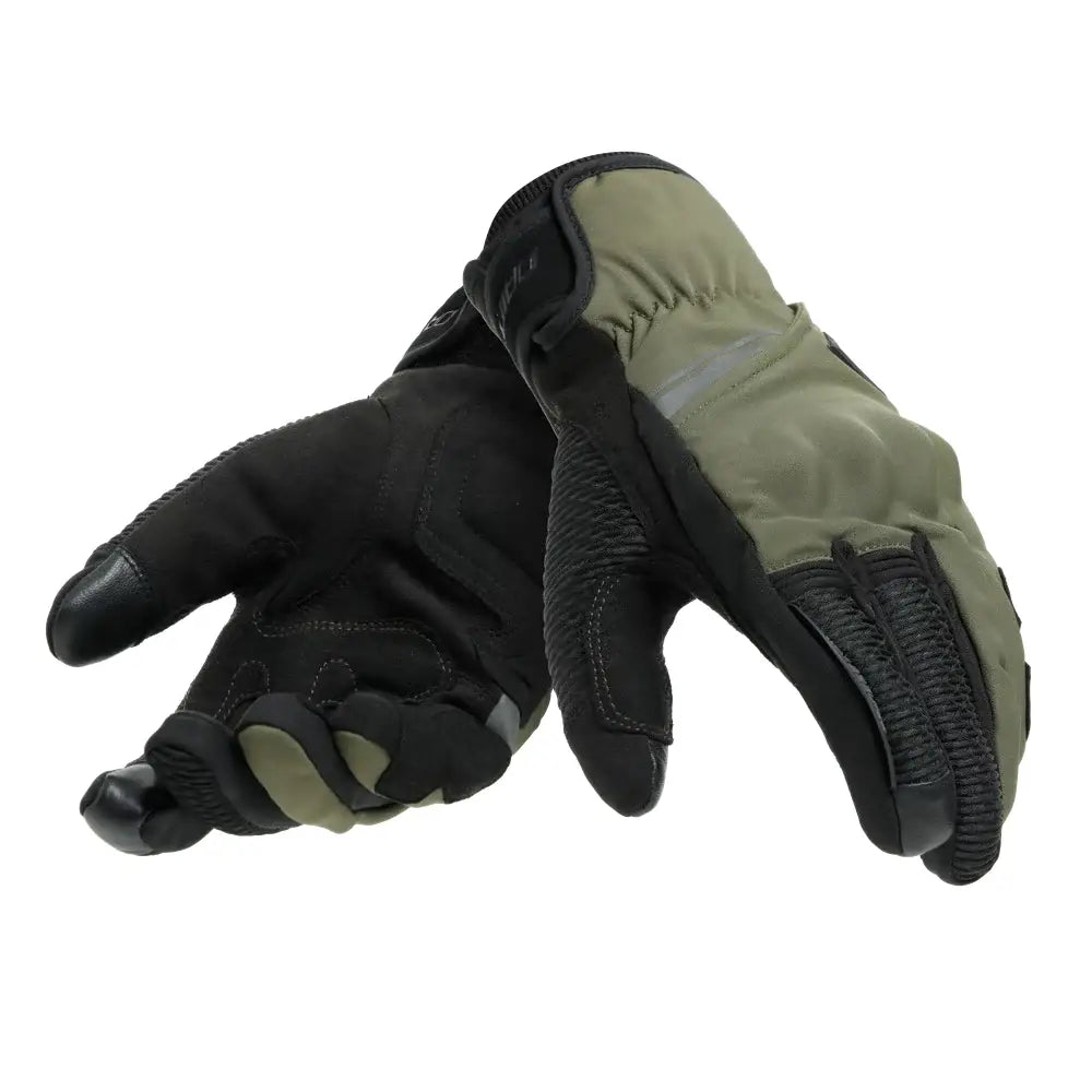 Guantes Dainese Trento D-Dry Black/Olive